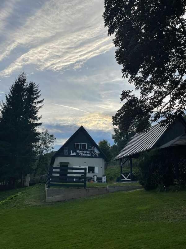 Szmerkowa Chatynka Z Kominkiem I Jacuzzi W Karkonoszach Lubawka Buitenkant foto